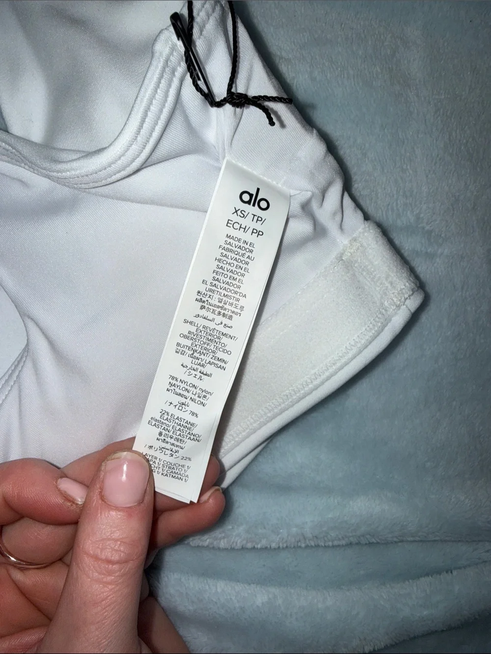 🆕🩷⚡️ALO Yoga ALO Softsculp Precision Bra White, size XS